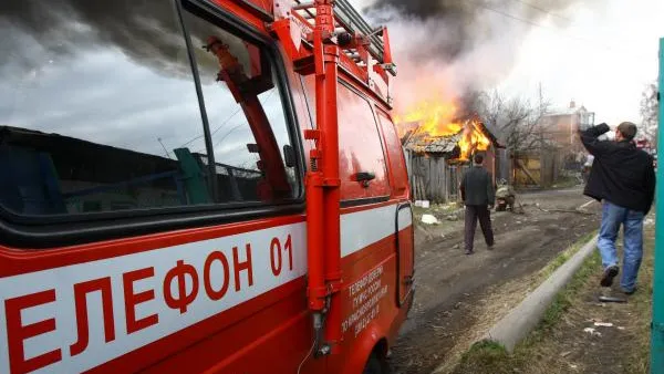 При пожаре в бане в Серпуховском районе пострадал человек