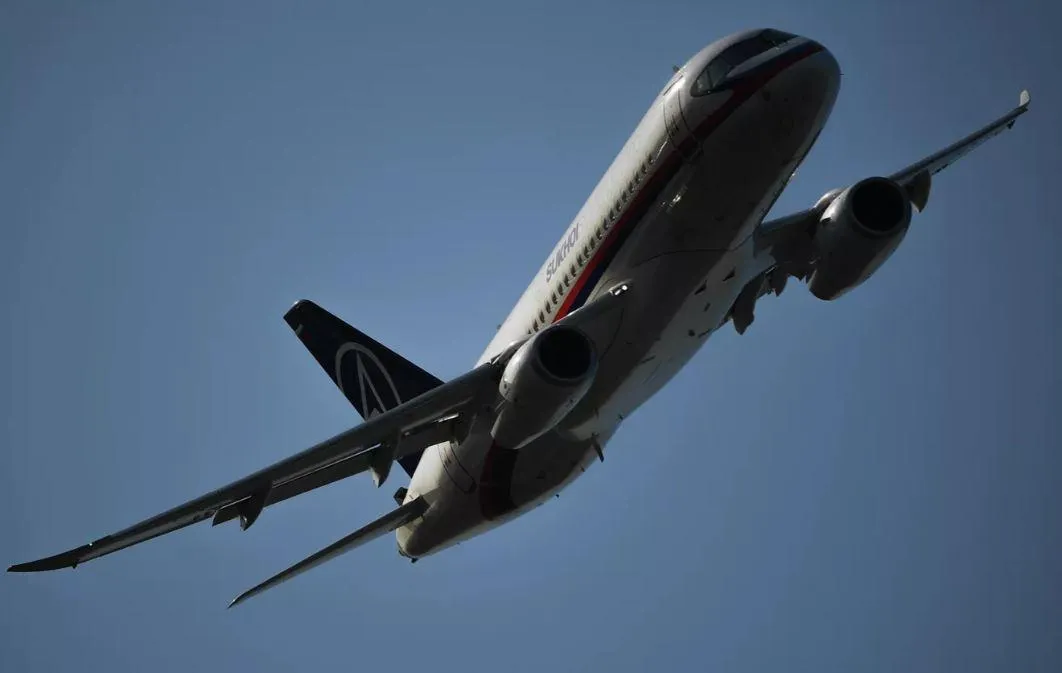 Ранняя версия Sukhoi Superjet-100