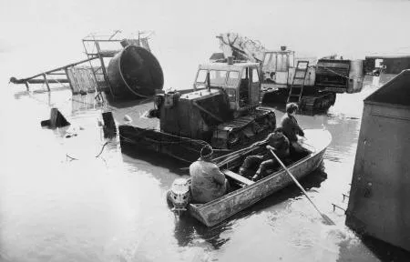 Разлив Оки в 1994 году/ТАСС