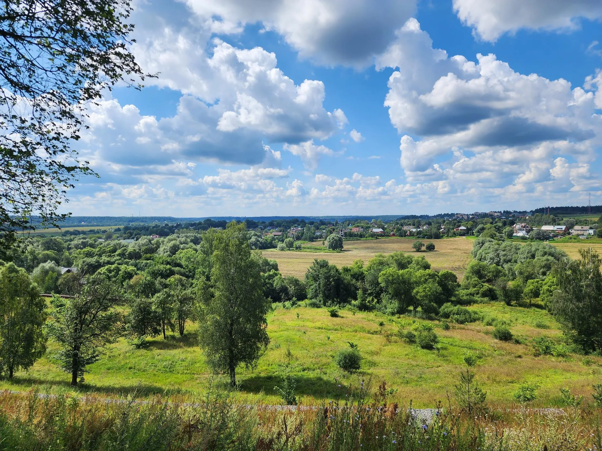 Хавива Фонина / Вид со смотровой площадки на Саввинскую Слободу