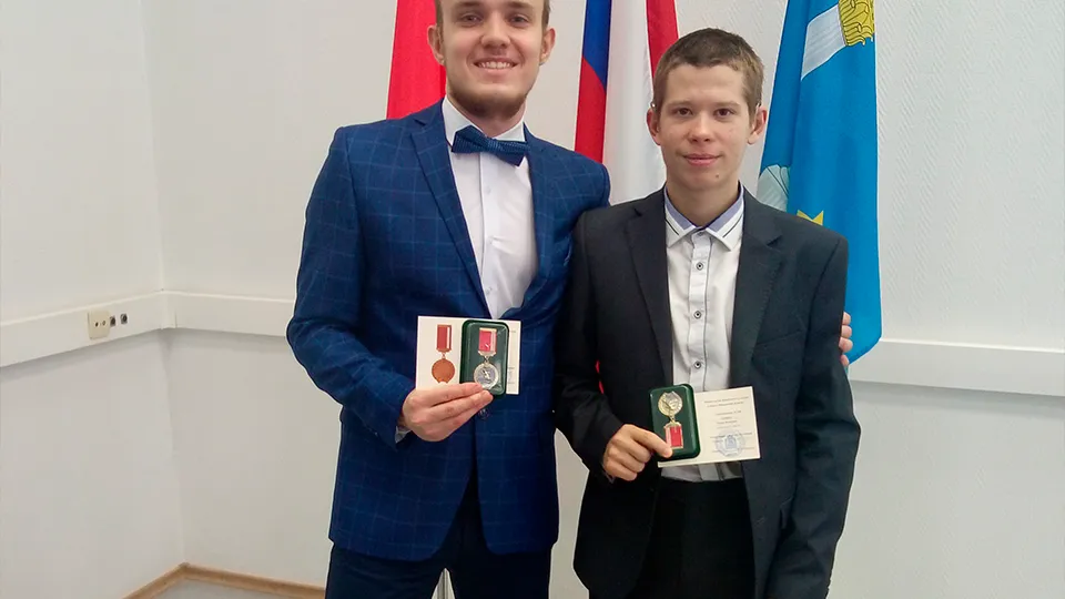 Даниил Осипов (слева). Фото: личный архив Даниила Осипова