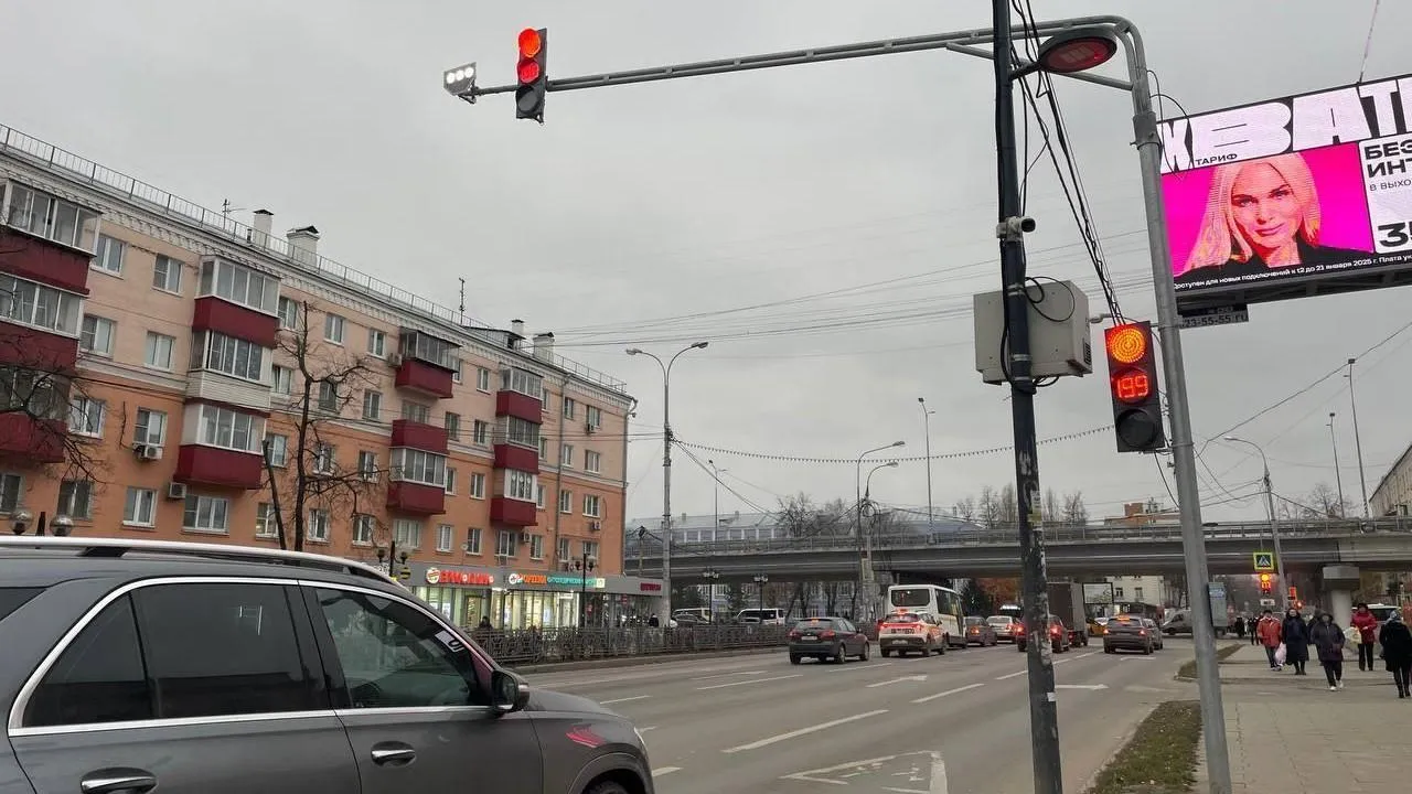 Шлюз для приоритета общественного транспорта появился на Смирновской улице в Люберцах