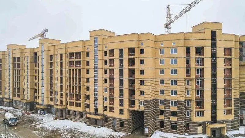 В Красногорске продолжается строительство корпуса №1 ЖК «Опалиха Парк» 
