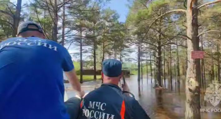 В Забайкалье зафиксировали подъем уровня воды в реке в районе Читы