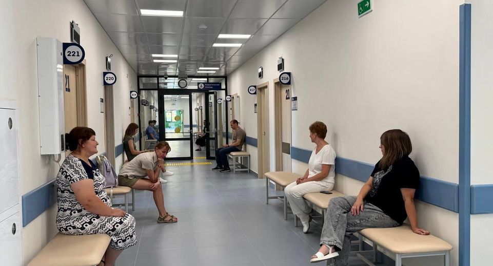 Новую поликлинику для взрослых и детей открыли в деревне Сапроново