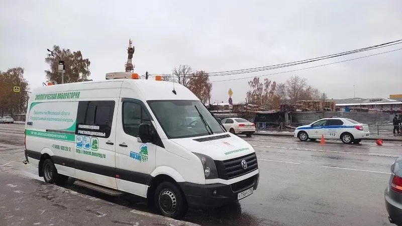 Пожар в подмосковных Химках не привел к серьезному загрязнению воздуха