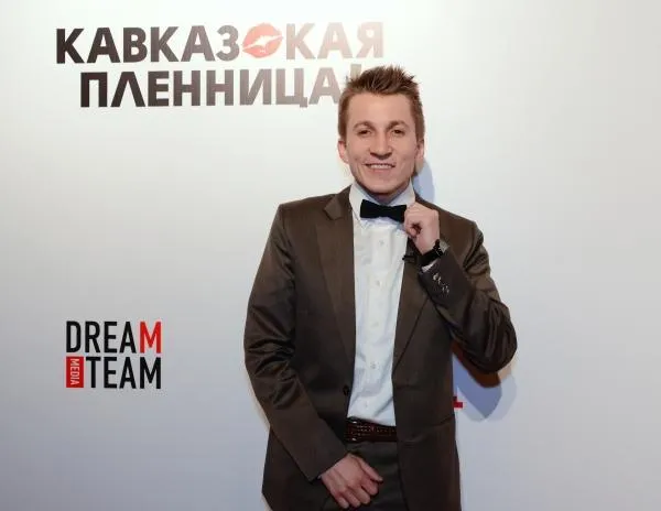 Актер Дмитрий Шаракоис, исполнивший главную роль в фильме «Кавказская пленница» 2014 года
