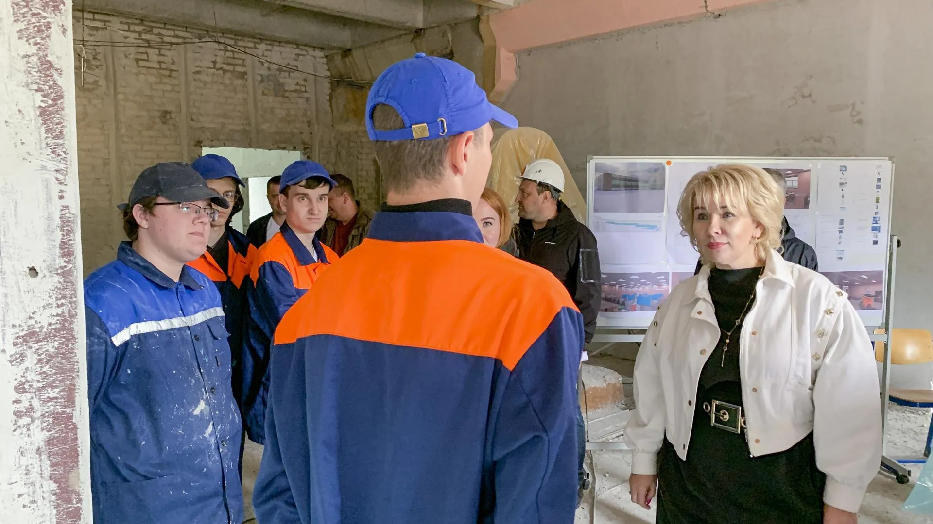 В Электростальском колледже проходит капитальный ремонт мастерских