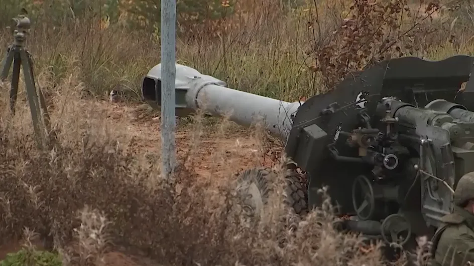 кадр видео Минобороны России