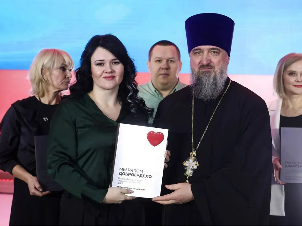 Ольга Кириллова - волонтер с многолетним стажем из Химок.&nbsp;Фото: пресс-служба губернатора и Правительства Московской области