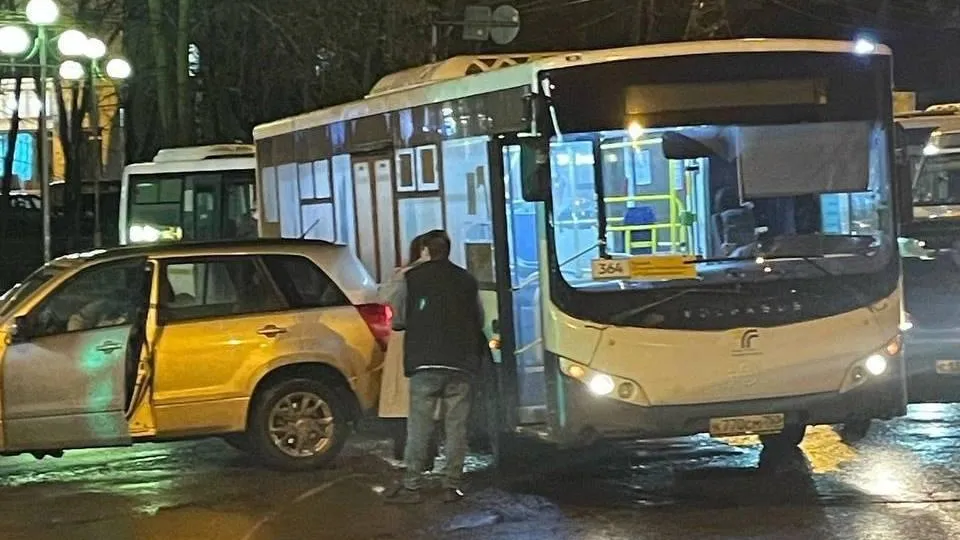 ДТП. Фото: ТГ-канал «Видный город»/https://t.me/vidno_mos/3313