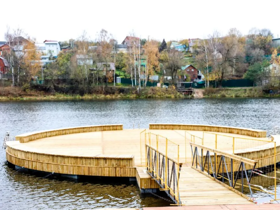 Набережная реки Синичка. Фото: пресс-служба администрации г. о. Красногорск