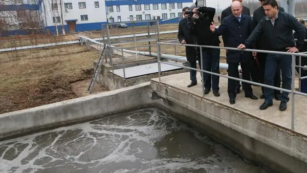 В Щелково выполнили поручение губернатора по очистным сооружениям