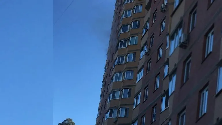 Квартира загорелась из-за залетевшего окурка во Власихе