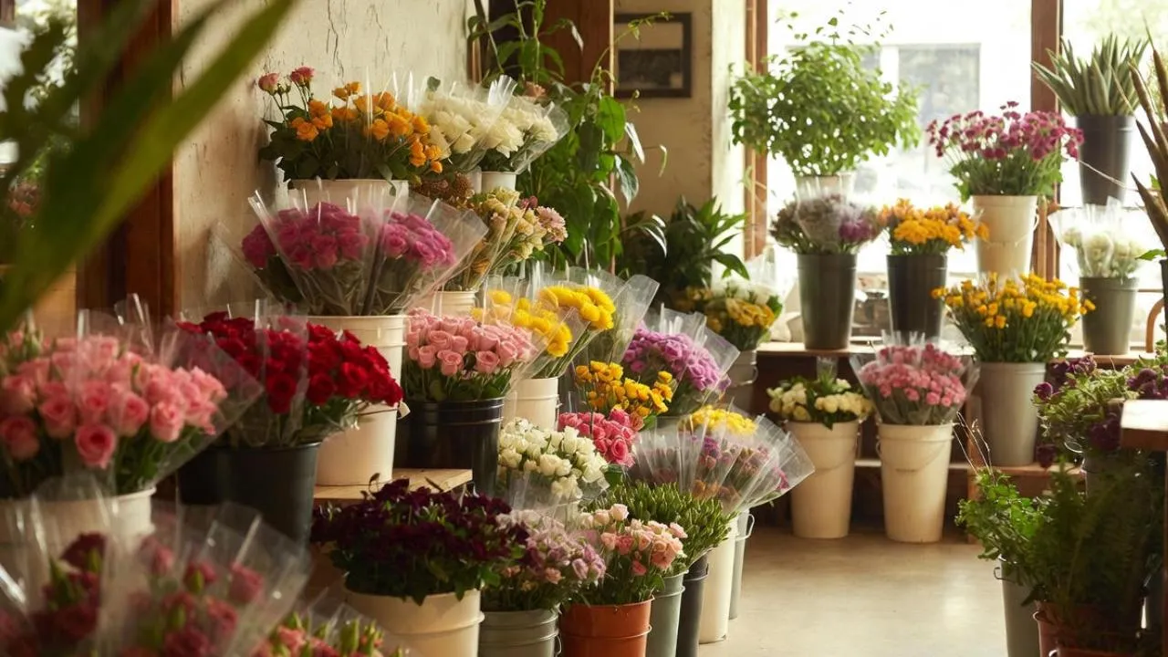 Голый мужчина вломился в цветочный магазин в Казани и устроил погром