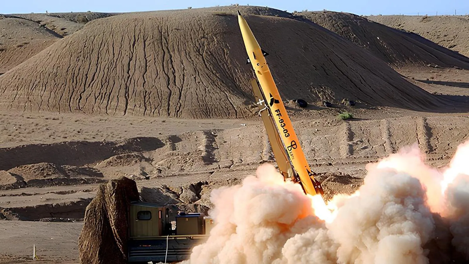 Запуск ракеты «Фатех-313», Иран. Fars Media Corporation