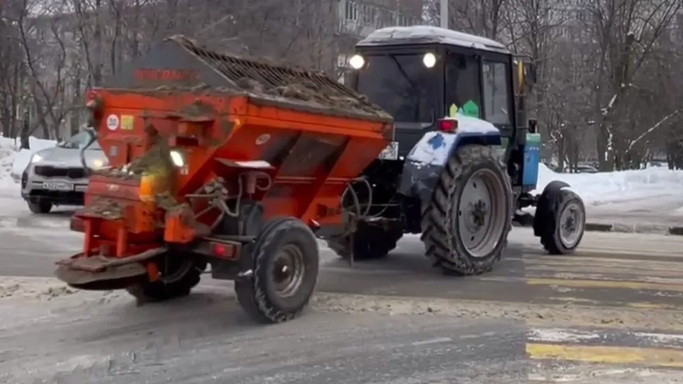 Скриншот из видеосюжета ТВ "Угреша"