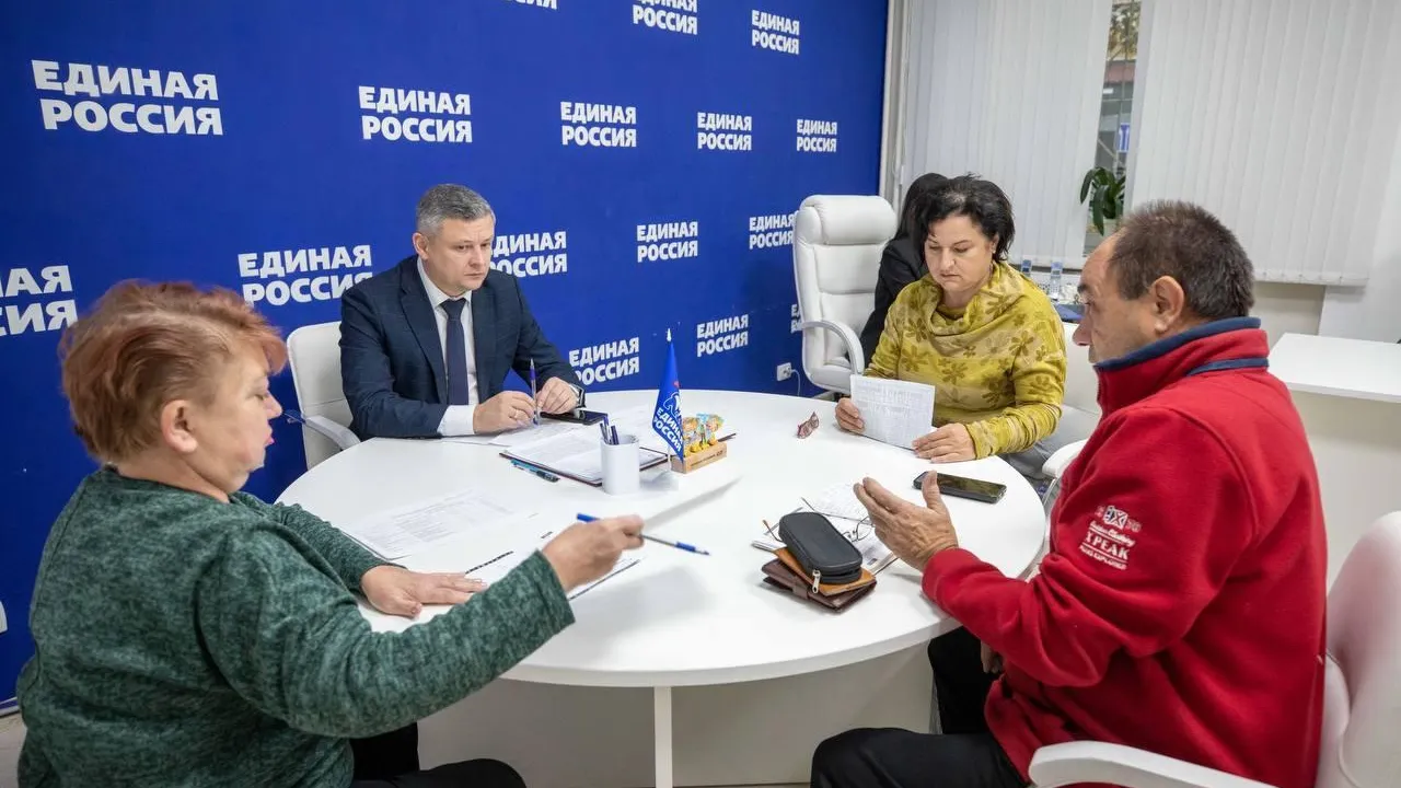 Исполняющий обязанности главы Подольска провел прием горожан