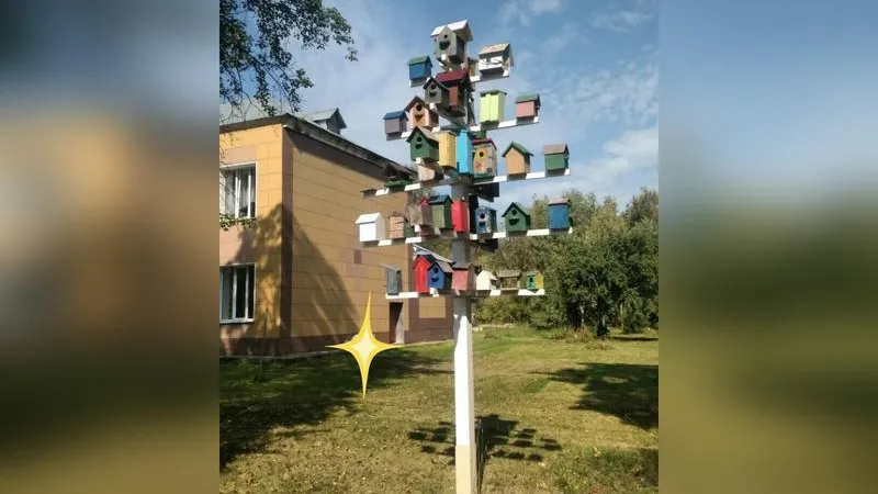 «Пернатое общежитие» превратилось в арт-объект в Пушкино