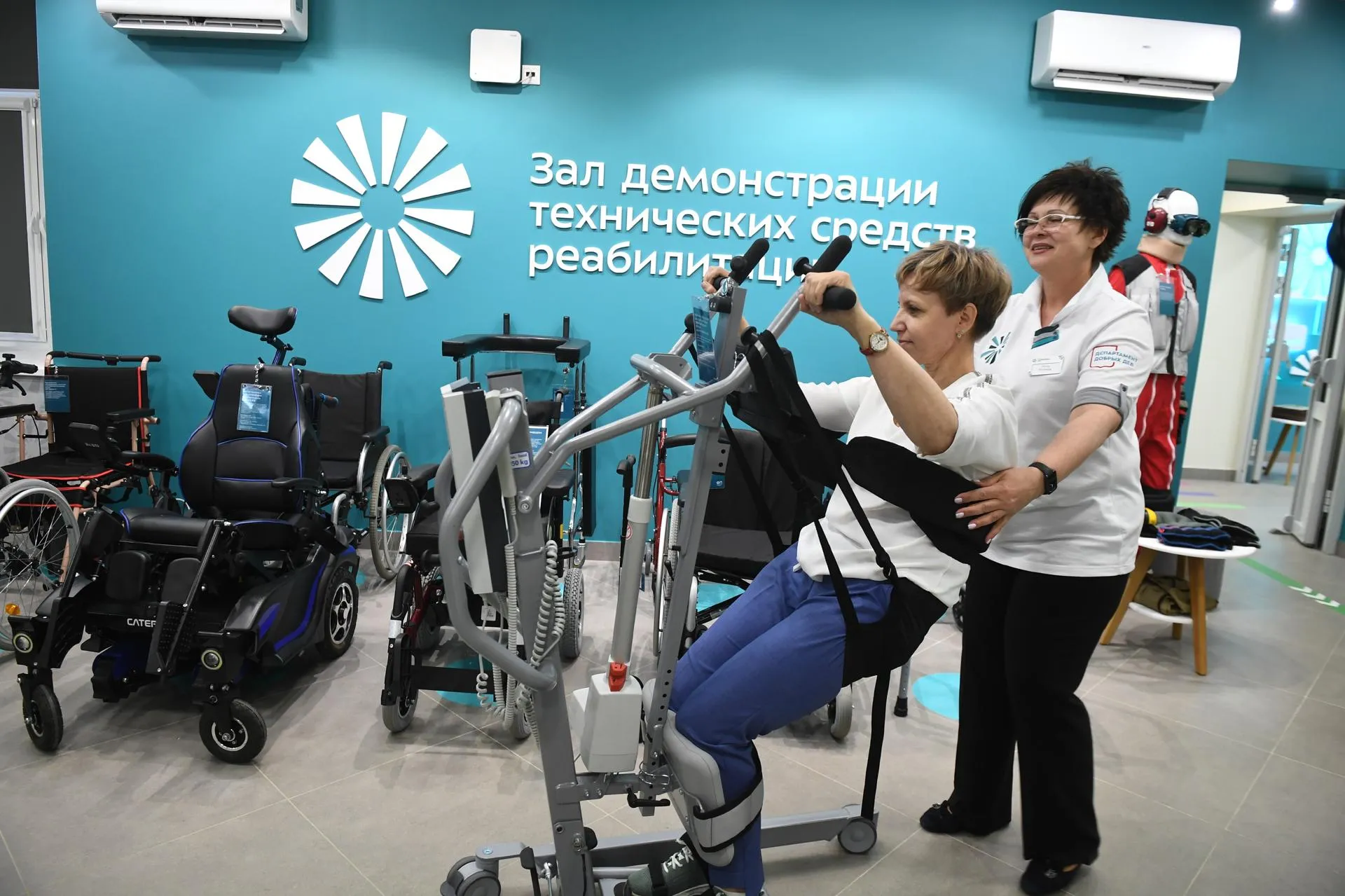 Симуляционный центр для обучения навыкам профессионального ухода, 2023 год. Фото: Komsomolskaya Pravda