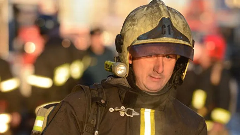 Человек пострадал при пожаре в Дмитровском районе