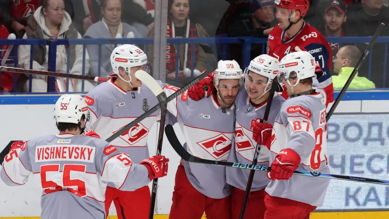 «Спартак» притормозил действующего обладателя Кубка Гагарина