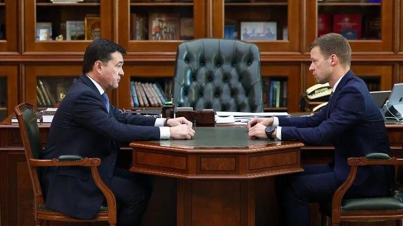 Глава Балашихи рассказал губернатору о планах по развитию муниципалитета