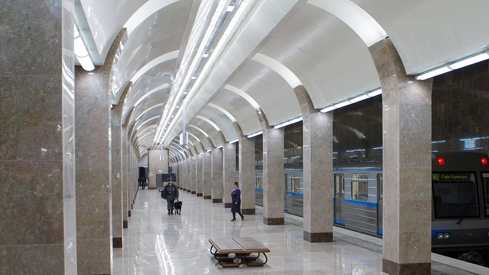 Станция «Горьковская» Нижегородского метрополитена. Олег Золотов