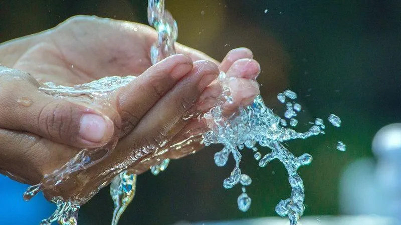 Водопад на святом источнике в Пущино исчез