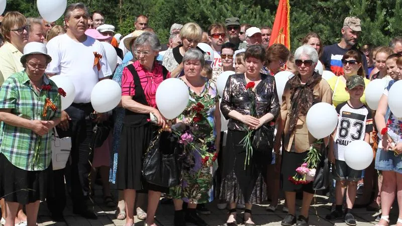 В Наро-Фоминском районе перезахоронили останки бойцов Красной армии