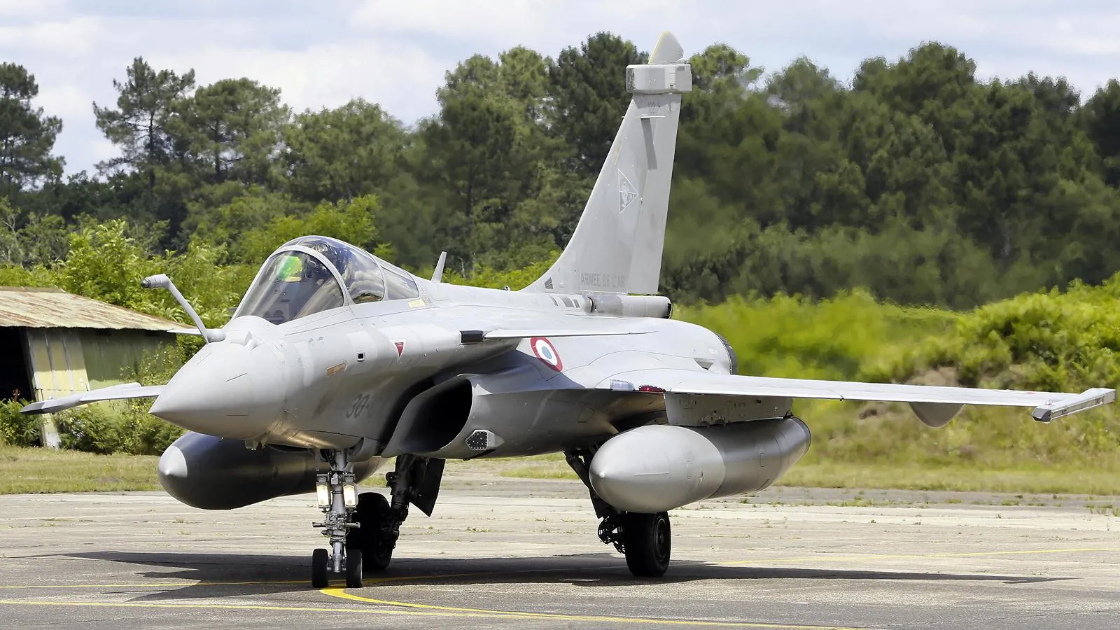 Истребитель Dassault Rafale. Nicolas Maeterlinck
