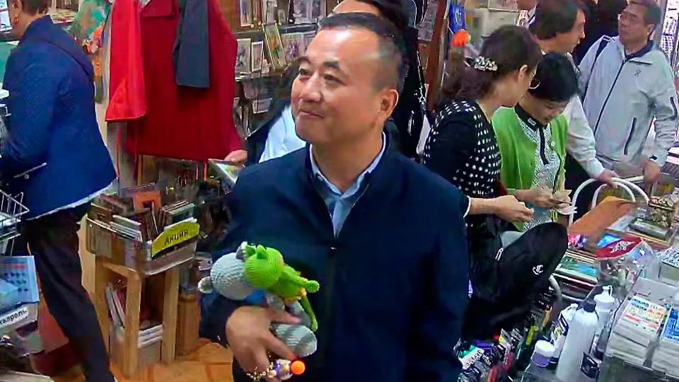 Кадр с камер видеонаблюдения