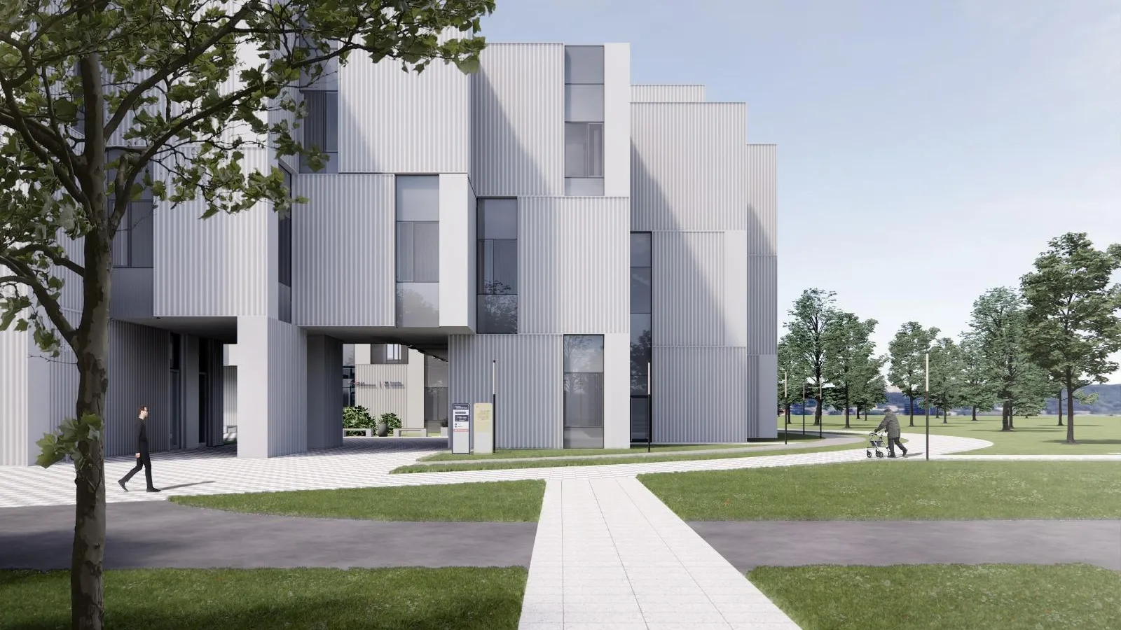 3D-рендер министерства стройкомплекса МО