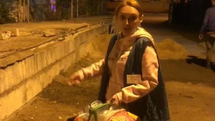 Фото скрин видео из соцсети.