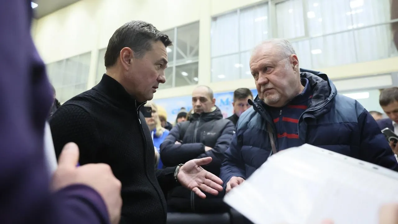 Андрей Воробьев: в 146 многоквартирных домов в Климовске уже запустили тепло