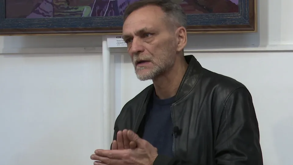 Художник Герман Титов. Фото: Ксения Казакова