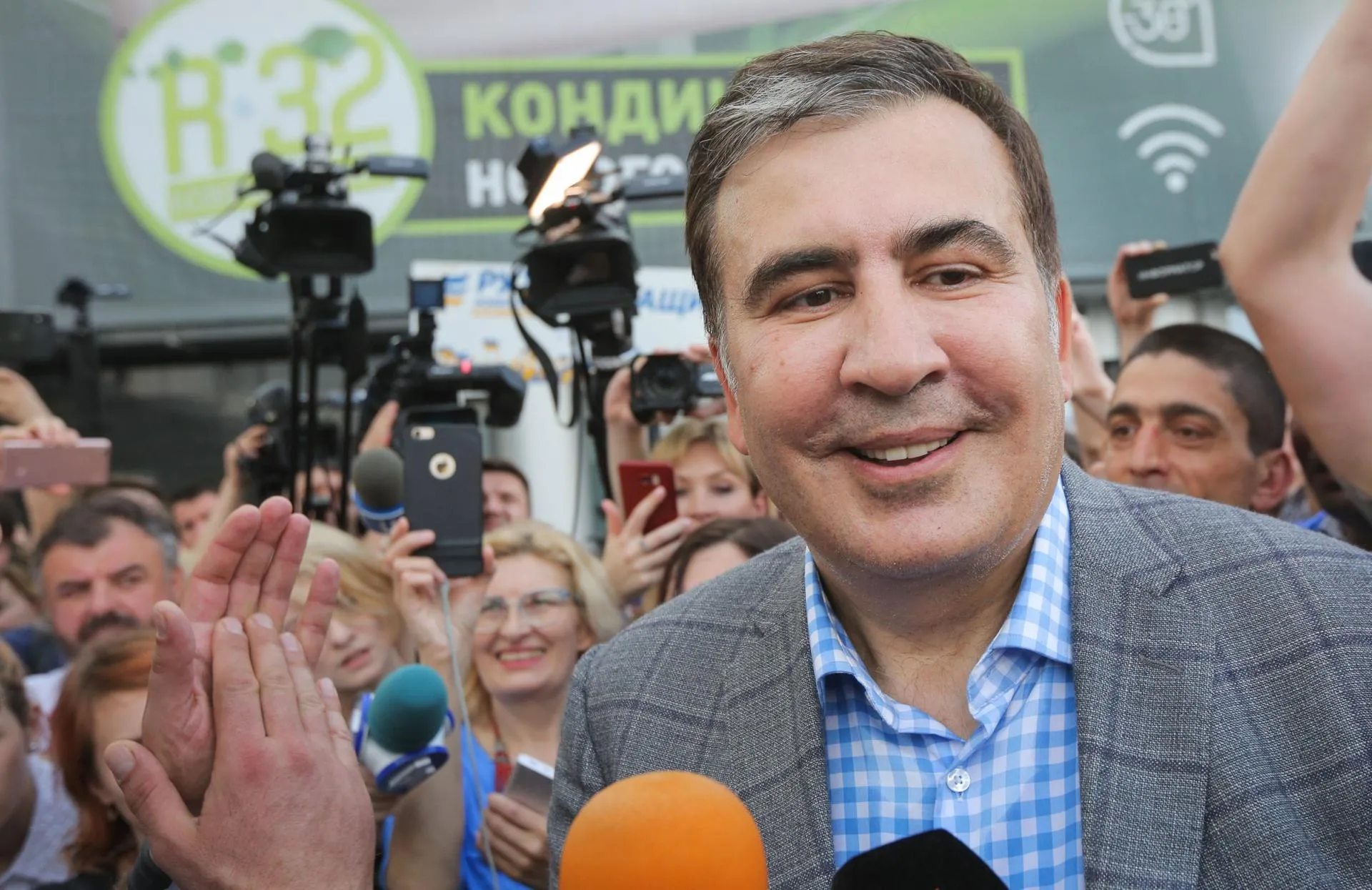 Михаил Саакашвили в 2019 году. Sergii Kharchenko/ZUMAPRESS.com