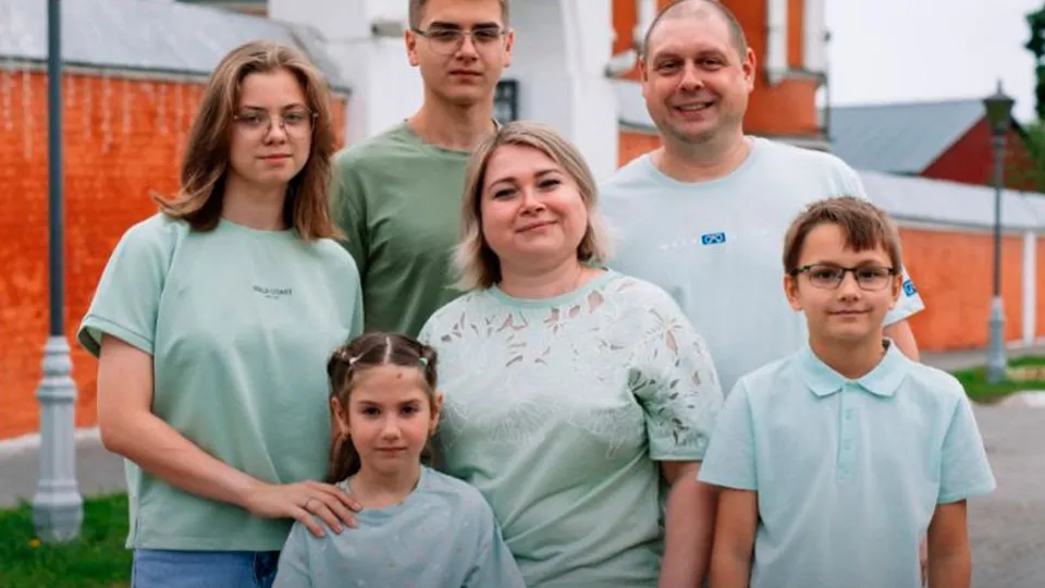 Приемная семья Олега и Вероники Дрожаевых, г. о. Коломна. Фото: t.me/vorobiev_live