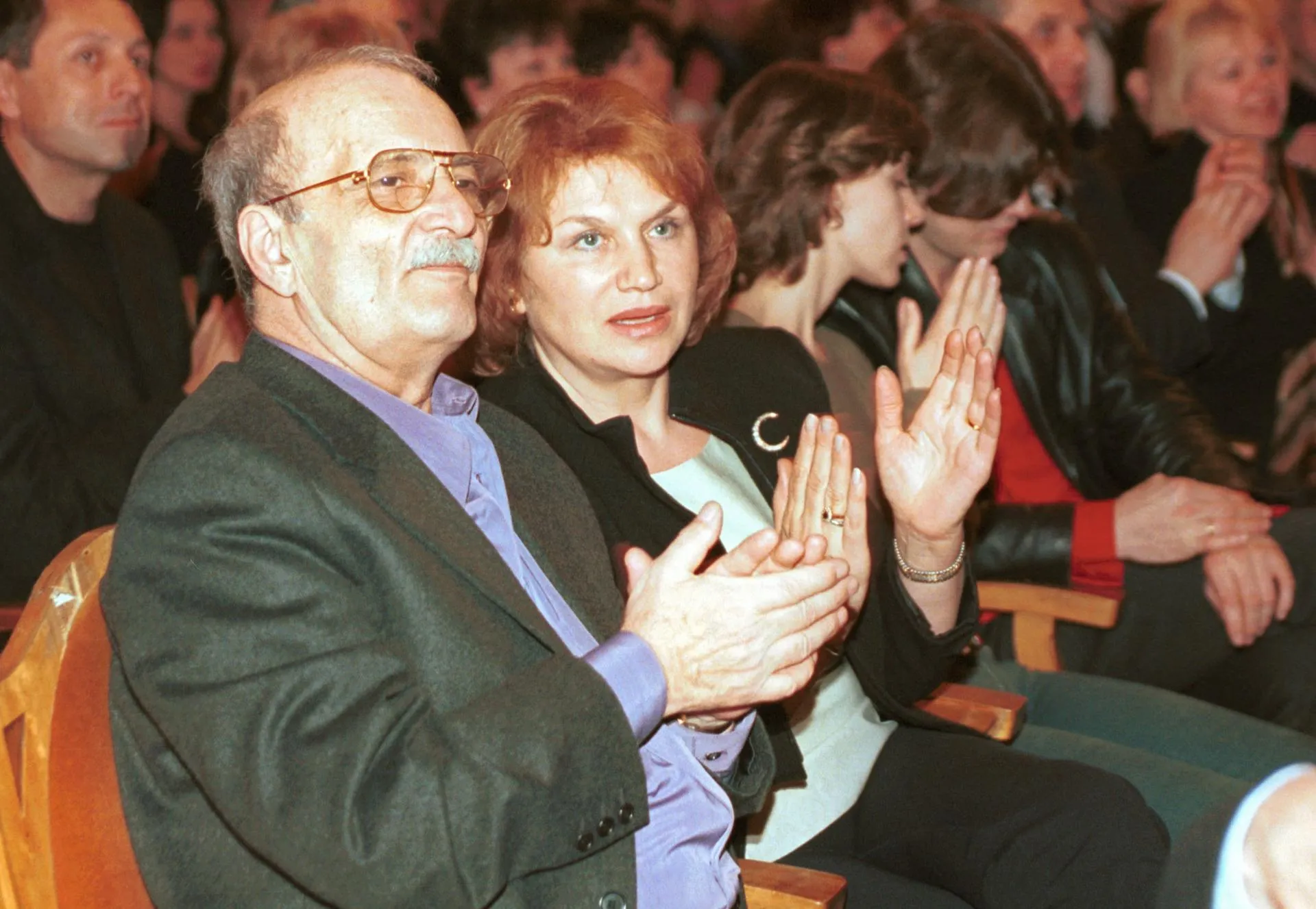 Георгий Данелия с женой. Natalya Loginova/Russian Look