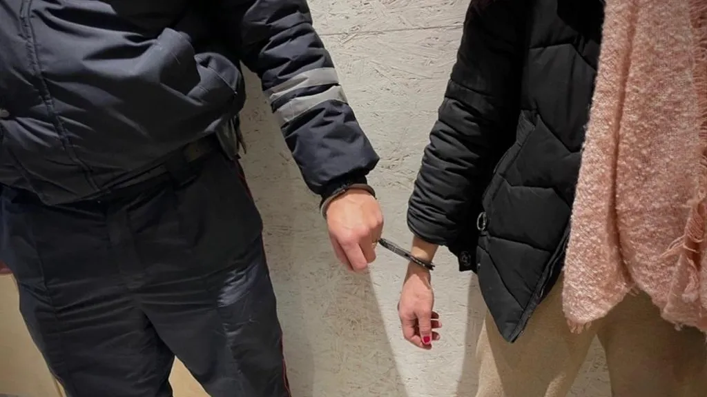 Подозреваемая. Фото: УМВД по Ленинскому