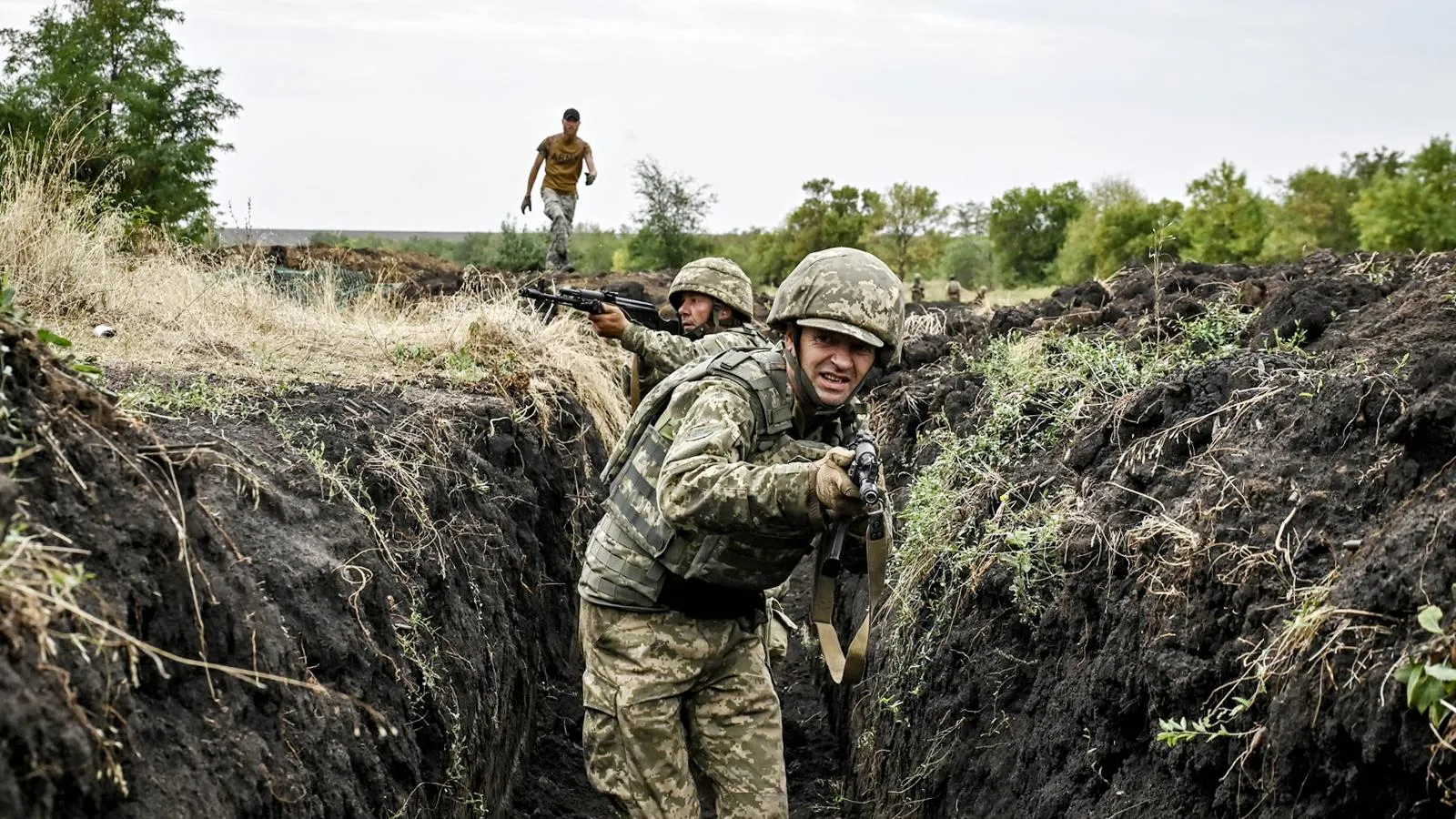 Военнослужащие ВСУ проходят курс боевой слаженности, Украина, 26 сентября 2024 года. Dmytro Samoilenko