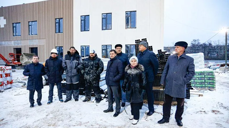 Власти Каширы проверили ход строительства подстанции скорой помощи