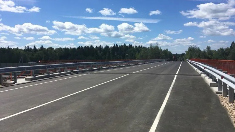 В Истре завершился ремонт путепровода над трассой М-9 «Балтия»