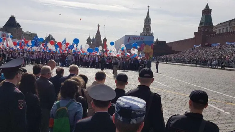 В Москве состоялось праздничное шествие профсоюзов