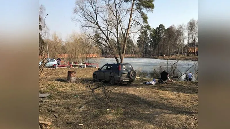 «Народная автомойка» на берегу пруда открылась в Балашихе