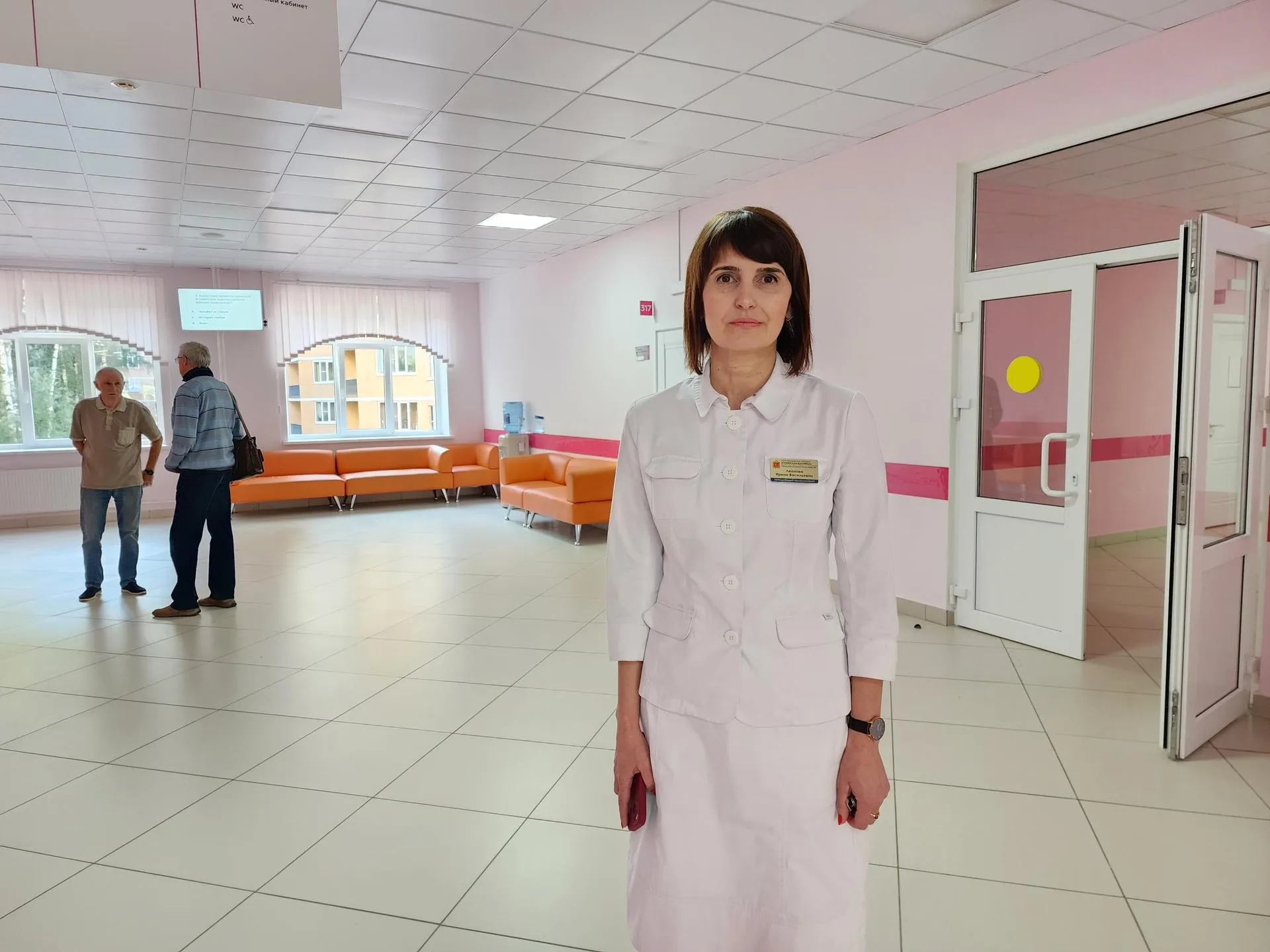 Заведующая Раменской городской поликлиникой № 1 Ирина Леонова. Фото: МедиаБанк Подмосковья/Ирина Моисеева