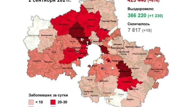 Коронавирус.Мособлштаб