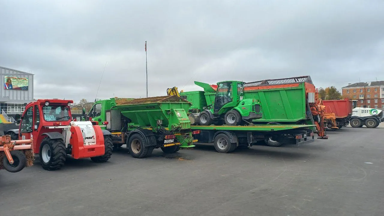 Коммунальная техника Электростали в полном порядке. Фото: Олег Книжник