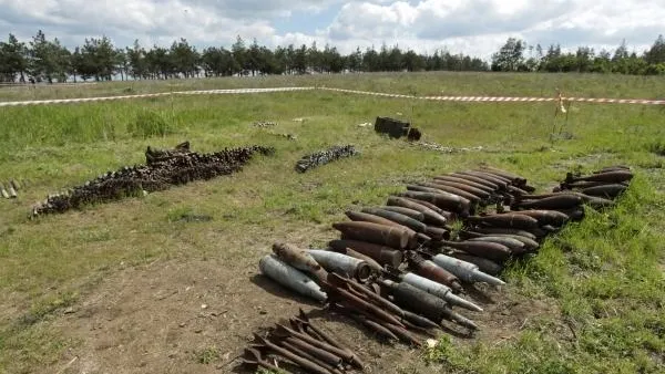 Боеприпасы времен войны нашли в Можайске