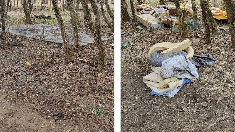 Горожане поблагодарили коммунальщиков за быструю уборку мусора в Красногорске